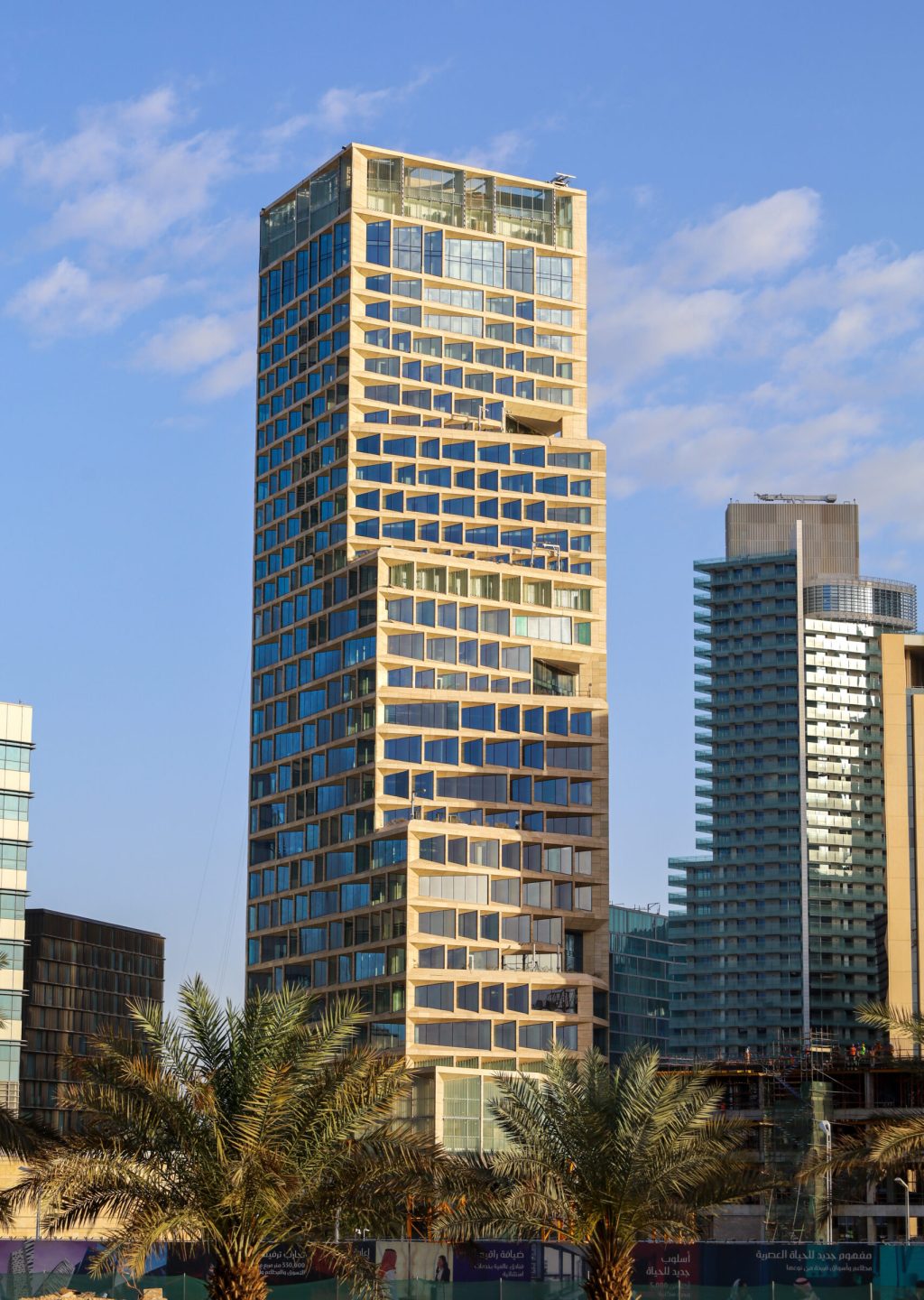 Riyadh, Saudi Arabia - Mar 25 2024,King Abdullah Financial District  , KAFD business towers